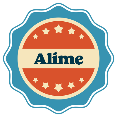 Alime labels logo