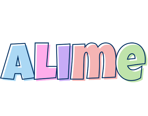 Alime pastel logo