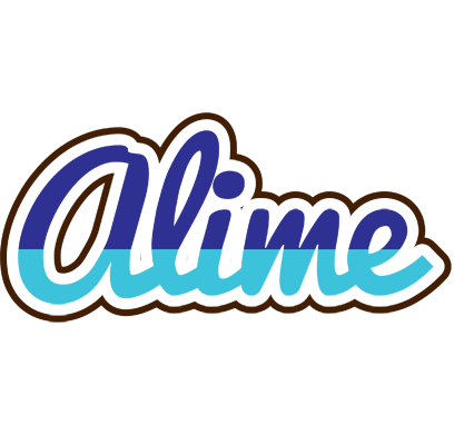 Alime raining logo