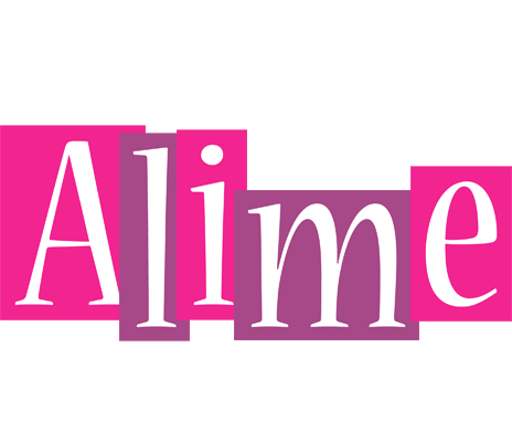 Alime whine logo