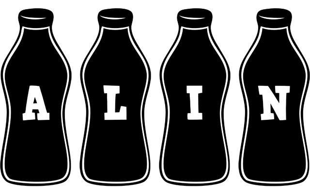Alin bottle logo