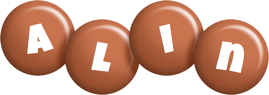 Alin candy-brown logo