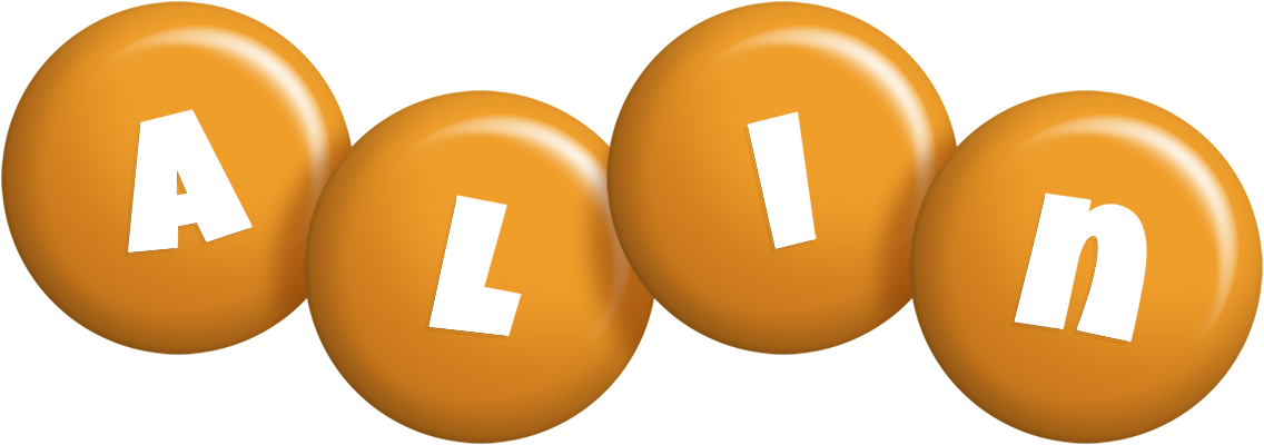 Alin candy-orange logo