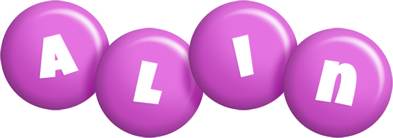 Alin candy-purple logo