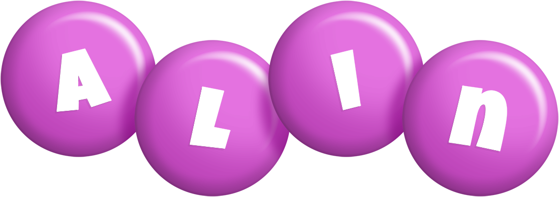 Alin candy-purple logo