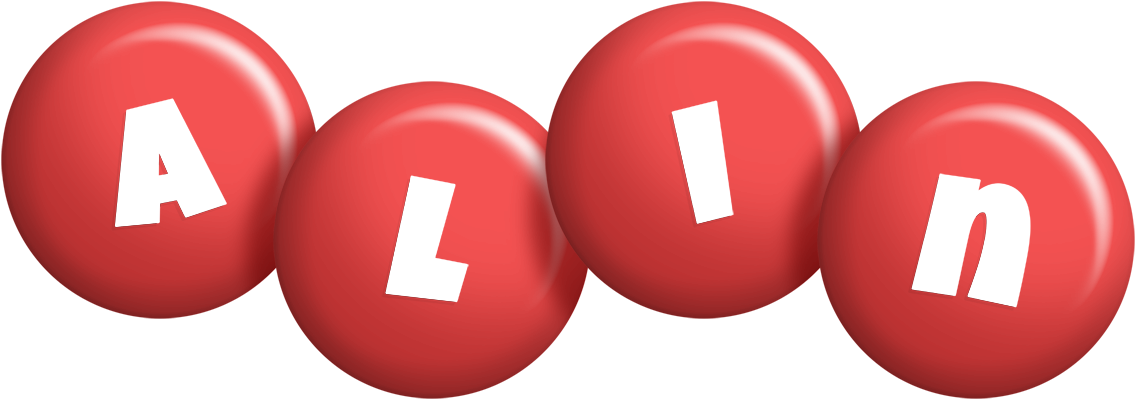 Alin candy-red logo