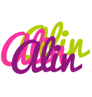 Alin flowers logo