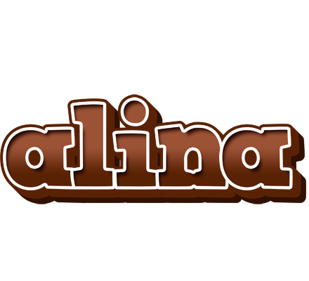 Alina brownie logo