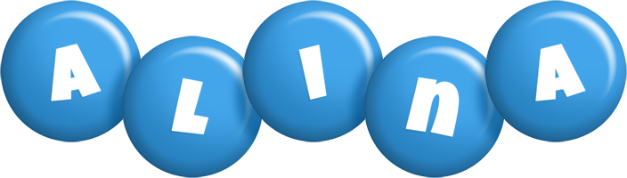 Alina candy-blue logo