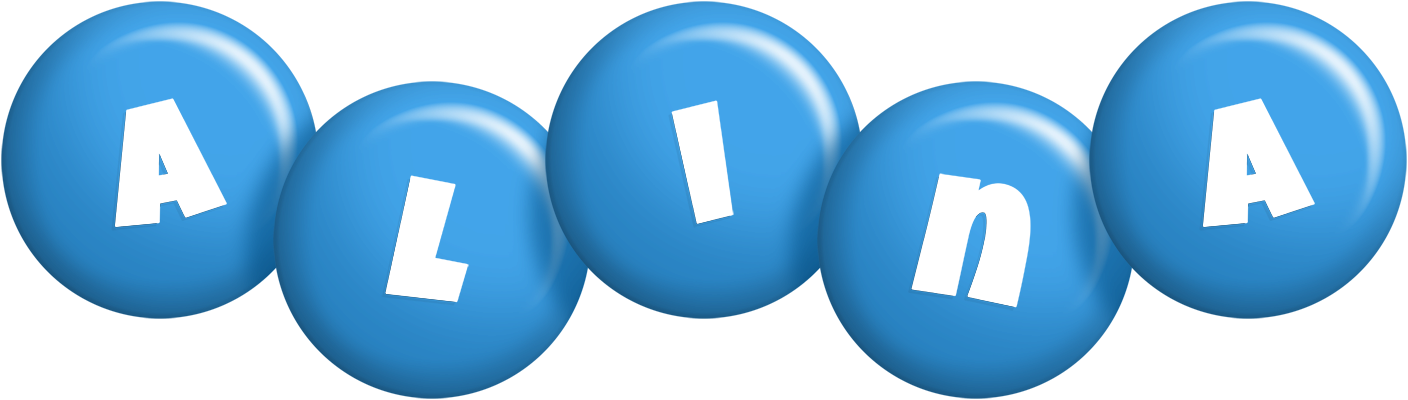 Alina candy-blue logo