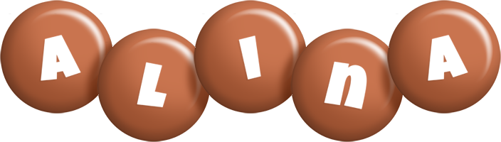 Alina candy-brown logo