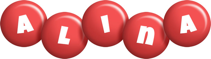 Alina candy-red logo