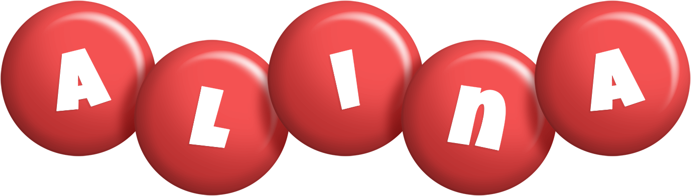 Alina candy-red logo