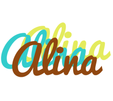 Alina cupcake logo