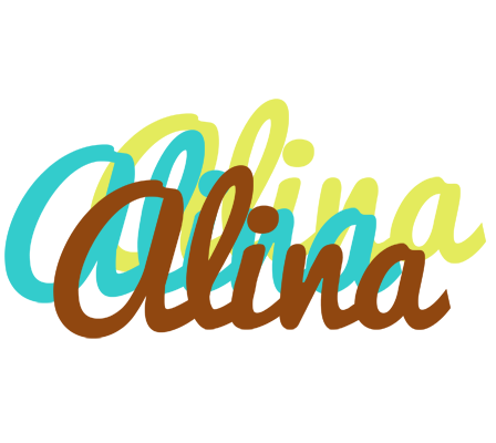 Alina cupcake logo