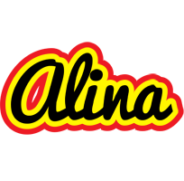 Alina flaming logo