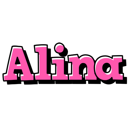 Alina girlish logo