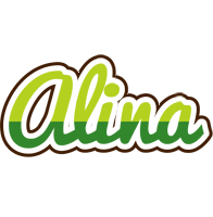 Alina golfing logo