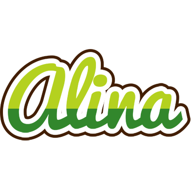 Alina golfing logo