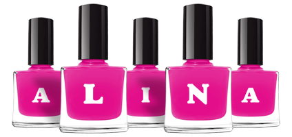 Alina nails logo