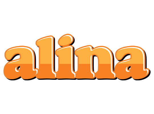 Alina orange logo