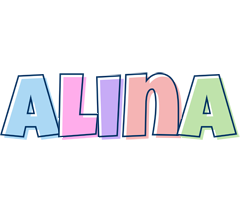 Alina pastel logo
