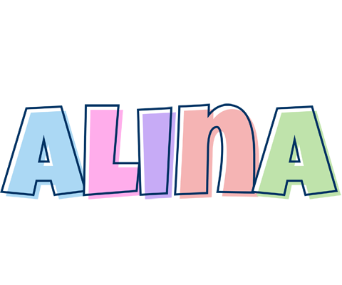 Alina pastel logo