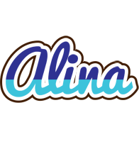 Alina raining logo