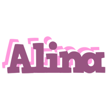 Alina relaxing logo