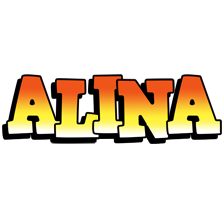 Alina sunset logo