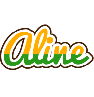 Aline banana logo