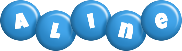 Aline candy-blue logo