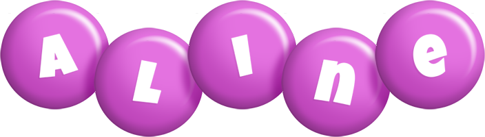 Aline candy-purple logo