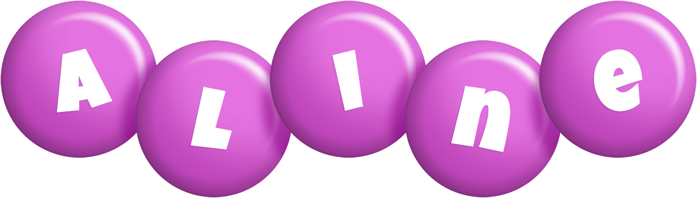 Aline candy-purple logo