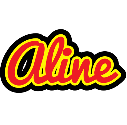 Aline fireman logo