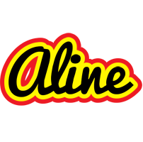 Aline flaming logo