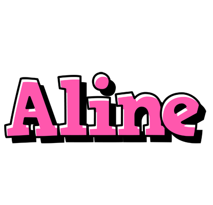 Aline girlish logo