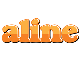 Aline orange logo