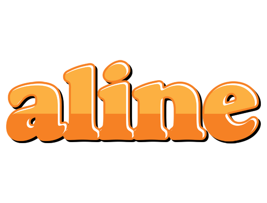 Aline orange logo