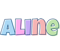 Aline pastel logo