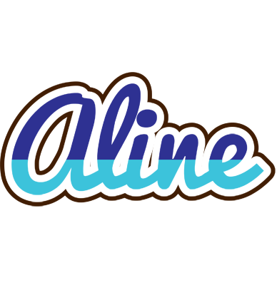 Aline raining logo