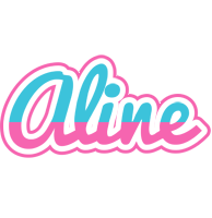 Aline woman logo