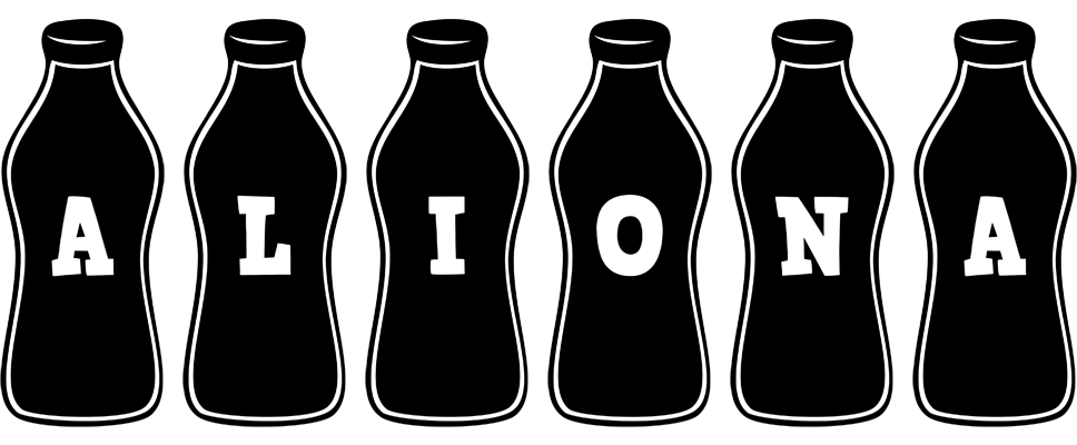 Aliona bottle logo