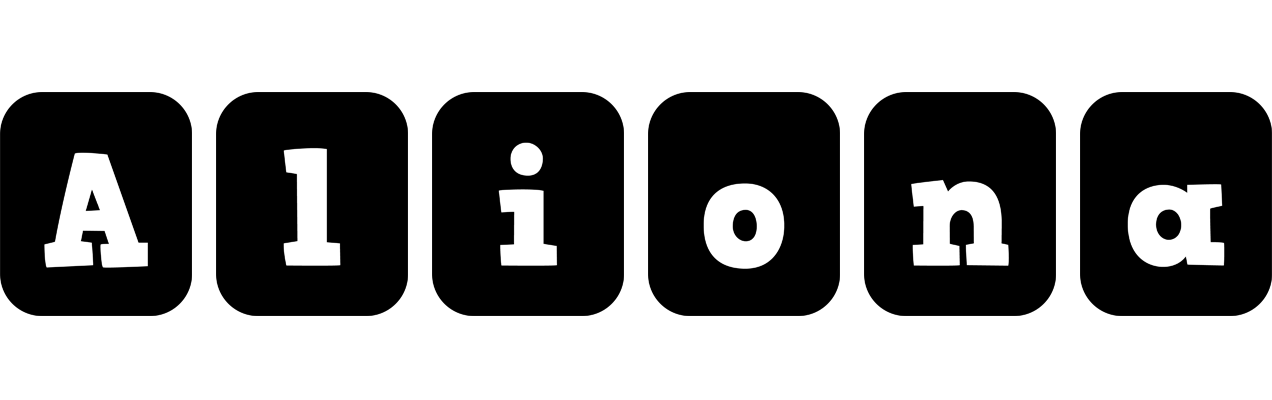 Aliona box logo