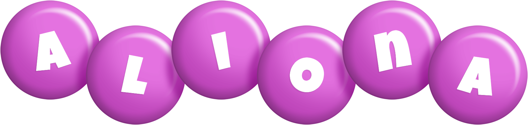 Aliona candy-purple logo