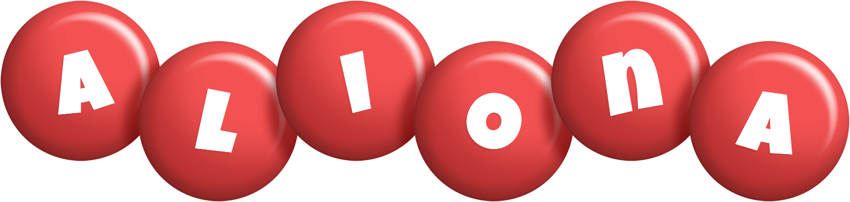 Aliona candy-red logo