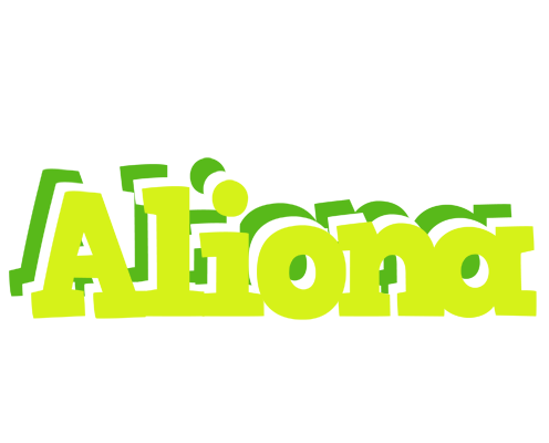 Aliona citrus logo