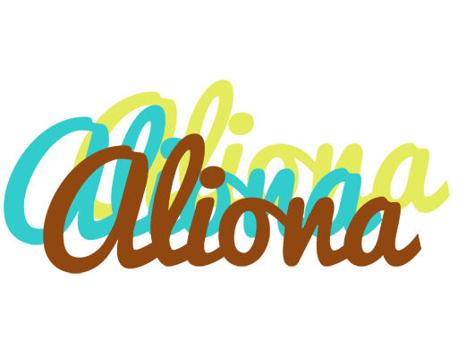 Aliona cupcake logo