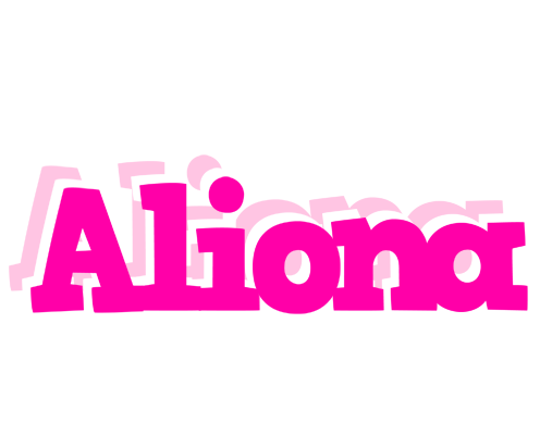 Aliona dancing logo