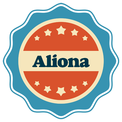 Aliona labels logo